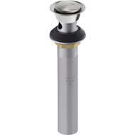 KOHLER Premium Polished Chrome 1-1/4 In. Clicker Drain with Overflow