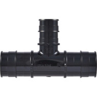 SharkBite 1 In. x 1 In. x 3/4 In. Barb Reducing Poly PEX-A Tee (5-Pack)