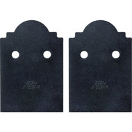 Simpson Strong-Tie Outdoor Accents Mission Collection ZMAX 6x Black Post Base Slide Plate (2-Pack)