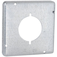 Southwire 2.156 In. Dia. Receptacle Steel Exposed Work Square Cover