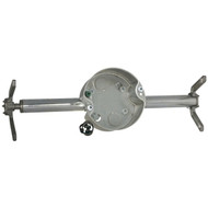 Southwire 4 In. W. 14 Cu. In. Ceiling Fan Box with Old Work Hanger