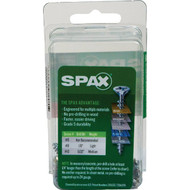 SPAX 6 x 3/4 In. Flat Head Unidrive (Combo Drive) Zinc (Interior) Wood Screw (45-Count)