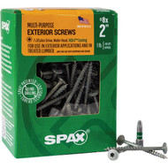 SPAX 8 x 2 In. Wafer Head T-20+ HCR-X (Exterior Rated) Cabinet Screw 1 Lb. (140-Count)