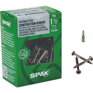 SPAX 9 x 1-1/2 In. Flat Head T-20+ 304 Stainless Steel (Exterior Rated) 1 Lb. (155-Count)