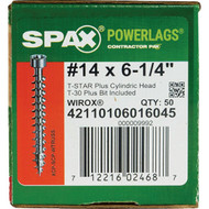 SPAX 14 x 6-1/4 In. Truss Screw Contractor Pax (50-Count)
