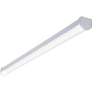 Metalux 4 Ft. LED CCT Lumen Selectable Strip Light Ceiling Fixture