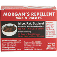 Morgan's Peppermint-Cinnamon 2.5 Oz. Pumice Stone Mouse & Rat Repellent