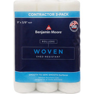 Premier Benjamin Moore 9 In. x 3/8 In. Woven Roller Cover (3-Pack)