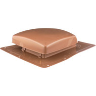 NorWesco 50 Sq. In. UV Resistant Polyethylene Roof Vent  Light Brown