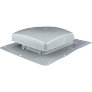 NorWesco 50 Sq. In. UV Resistant Polyethylene Roof Vent  Gray