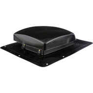 NorWesco 50 Sq. In. UV Resistant Polyethylene Roof Vent  Black
