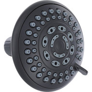 Danco 5-Spray 1.8 GPM Water Saving Shower Head  Matte Black