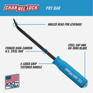 Channellock 17 In. Professional Pry Bar