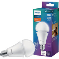 Philips 40W Equivalent Soft White A21 Medium LED Battery Backup Light Bulb