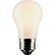 Satco 40W Equivalent Warm White Appliance A15 Medium Dimmable Traditional LED Light Bulb (2-Pack)