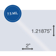 Centurion 2 In. x 1.21875 In. Label Holder (1000-Pack)