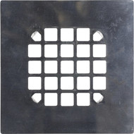 Danco Brushed Nickel Square Snap-In Drain Cover For Shower