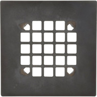 Danco Oil Rubbed Bronze Square Snap-In Drain Cover For Shower
