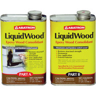 Abatron LiquidWood - Includes 1 Qt. Part A & 1 Qt. Part B