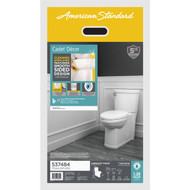 American Standard Cadet 3 Decor White Chair Height Elongated Bowl 1.28 GPF Toilet
