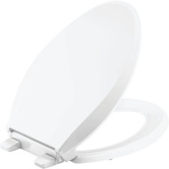 Kohler Cachet ReadyLatch Quiet-Close Elongated Toilet Seat with Nightlight  White