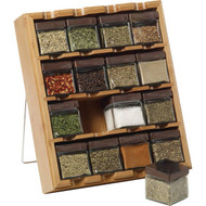 Kamenstein Inspirations 3-In-1 Bamboo Spice Rack