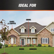Dap Dynaflex 230 5.5 Oz. 100% Waterproof Window  Door  Siding & Trim Elastomeric Sealant  Clear