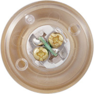 Heath Zenith White Metal Lighted Doorbell Button