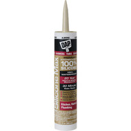DAP Silicone Max 10 Oz. Almond Premium Kitchen  Bath & Plumbing 100% Silicone Sealant