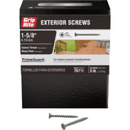 Grip-Rite PrimeGuard Ten 1-5/8 In. Exterior Screw (5 Lb.)