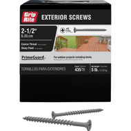 Grip-Rite PrimeGuard Ten 2-1/2 In. Exterior Screw (5 Lb.)