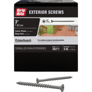 Grip-Rite PrimeGuard Ten 3 In. Exterior Screw (5 Lb.)