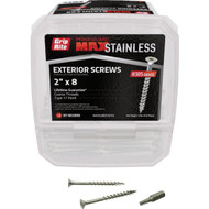 Grip-Rite Max 2 In. T17 ST20 305 Stainless Steel Deck Screw (5 Lb.)