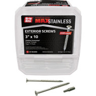 Grip-Rite Max 3 In. T17 ST25 305 Stainless Steel Deck Screw (5 Lb.)