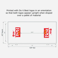 Do it Best REX Wrap 9 Ft. x 500 Ft. Jobsite Lumber Wrap
