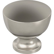 Amerock Chalice 1.25 In. Dia. Round Satin Nickel Knob