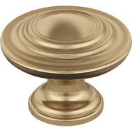 Amerock Inspirations 1.3125 In. Dia. Round Champagne Bronze Knob