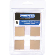 Amerock Monument 1.1875 In. Square Champagne Bronze Cabinet Knob (6-Pack)