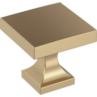 Amerock Pedestal 1.0625 In. Square Champagne Bronze Knob