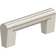 Amerock Everyday Basics Composite 3 In. Satin Nickel Cabinet Pull