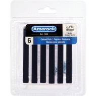 Amerock Metro 3.75 In. Matte Black Cabinet Pull (6-Pack)