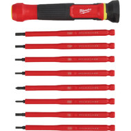 Milwaukee 8-In-1 1000V Insulated Precision Multi-Bit Screwdriver