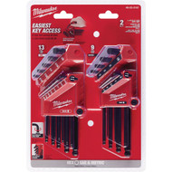 Milwaukee SAE/Metric Ball-End L-Style Hex Key Set (22-Piece)