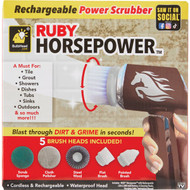 Ruby Horsepower Handheld Cordless Power Scrubber