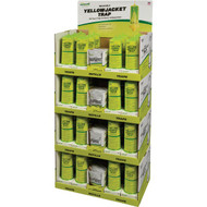 Rescue Reusable Yellow Jacket Trap & 4-Week Attractant Refill Floor Display
