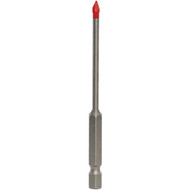 Diablo 1/8 In. x 3-1/2 In. Carbide Tipped Glass  Tile & Stone Drill Bit