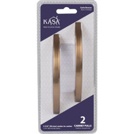 KasaWare 4-7/8 In. Overall Length Satin Bronze Contemporary Pull (2-Pack)