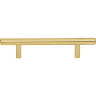 Elements Naples 3.75 Center-to-Center Brushed Gold Cabinet Bar Pull