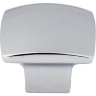 Jeffrey Alexander Sonoma 1-3/16 In. Length Polished Chrome Square Knob
