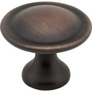 Elements Watervale 1-1/8 In. Diameter Brushed Oil Rubbed Bronze Mushroom Knob